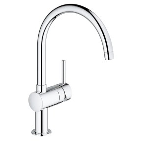 Смеситель для кухни GROHE Minta с вытяжным L-изливом, хром